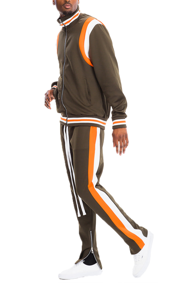 Dual Track Set – Slim Fit Jogger & Jacket Set