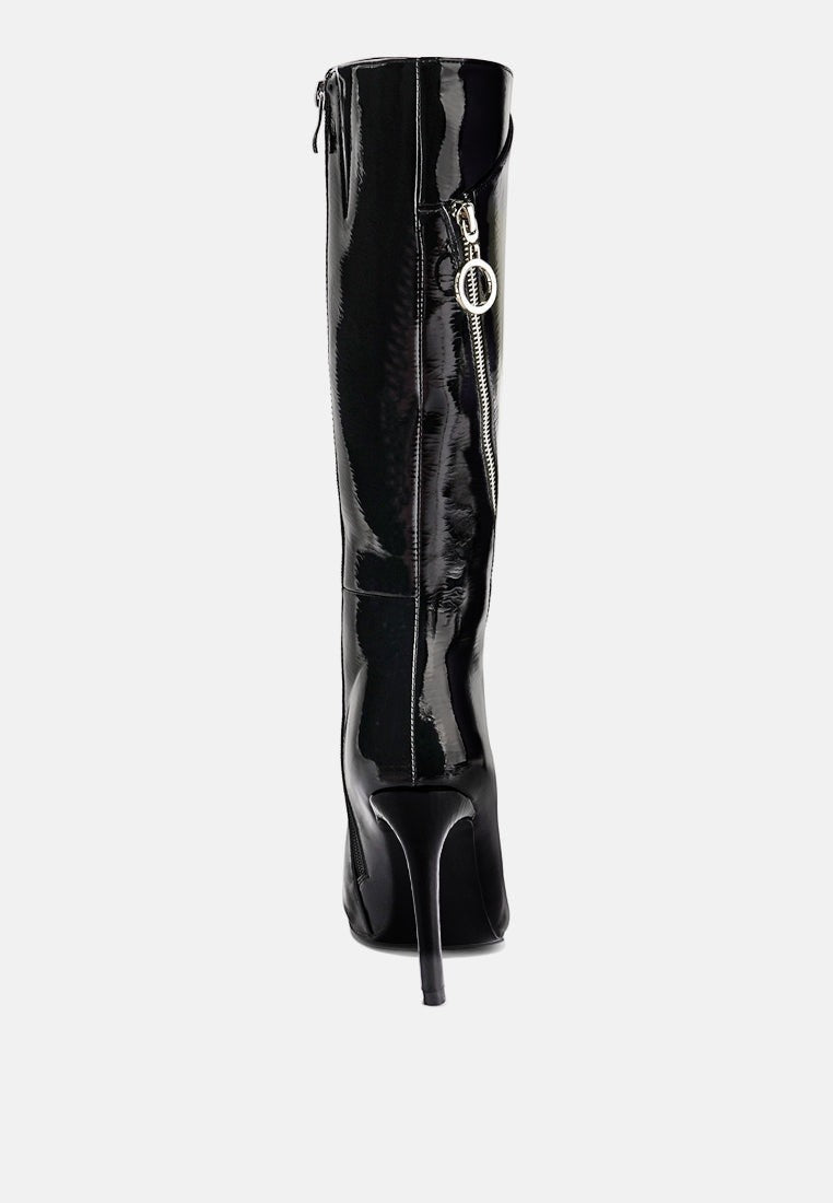 Tsaroh Zip Around Calf Boot