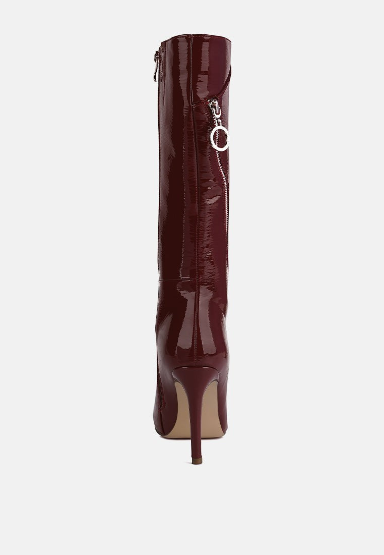 Tsaroh Zip Around Calf Boot