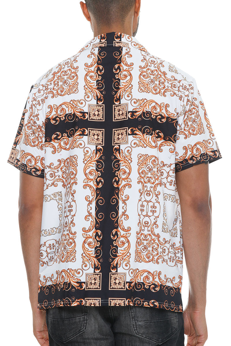 Montego Print Button-Down Shirt – Regular Fit