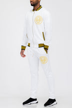 Lion Head Track Set – Full Zip Jacket & Elastic Waist Pants
