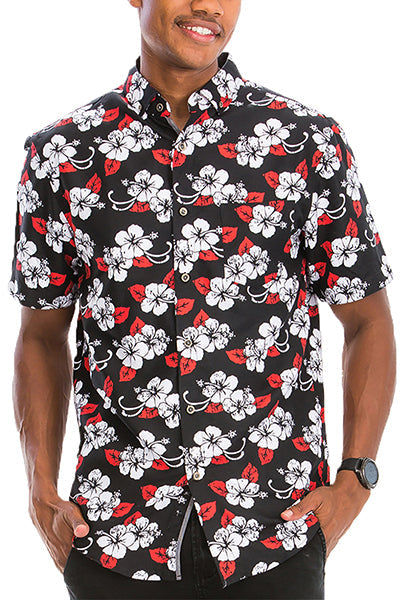 Hawaiian Print Shirt – Relaxed Vacation Fit