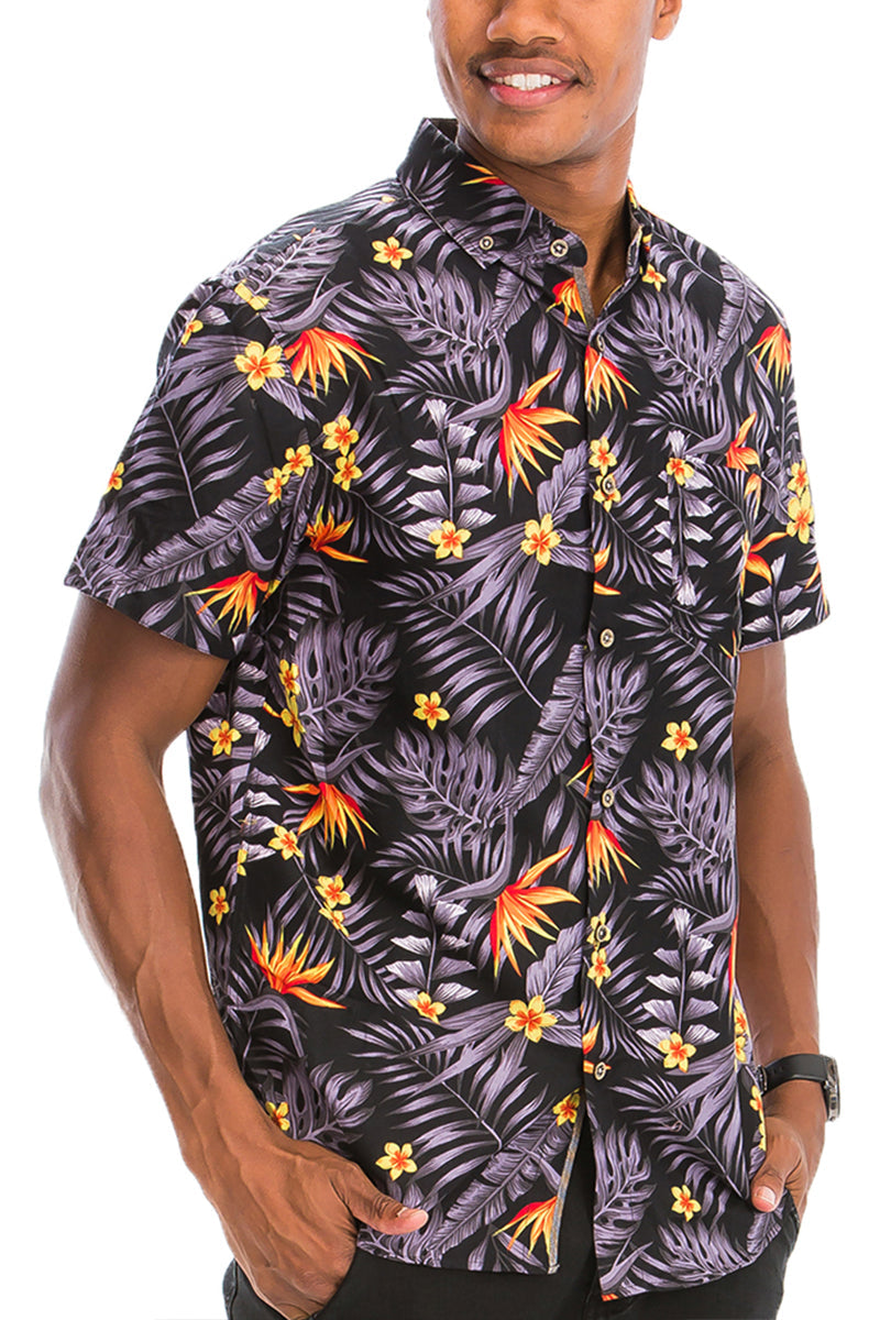 Hawaiian Print Shirt – Relaxed Vacation Fit