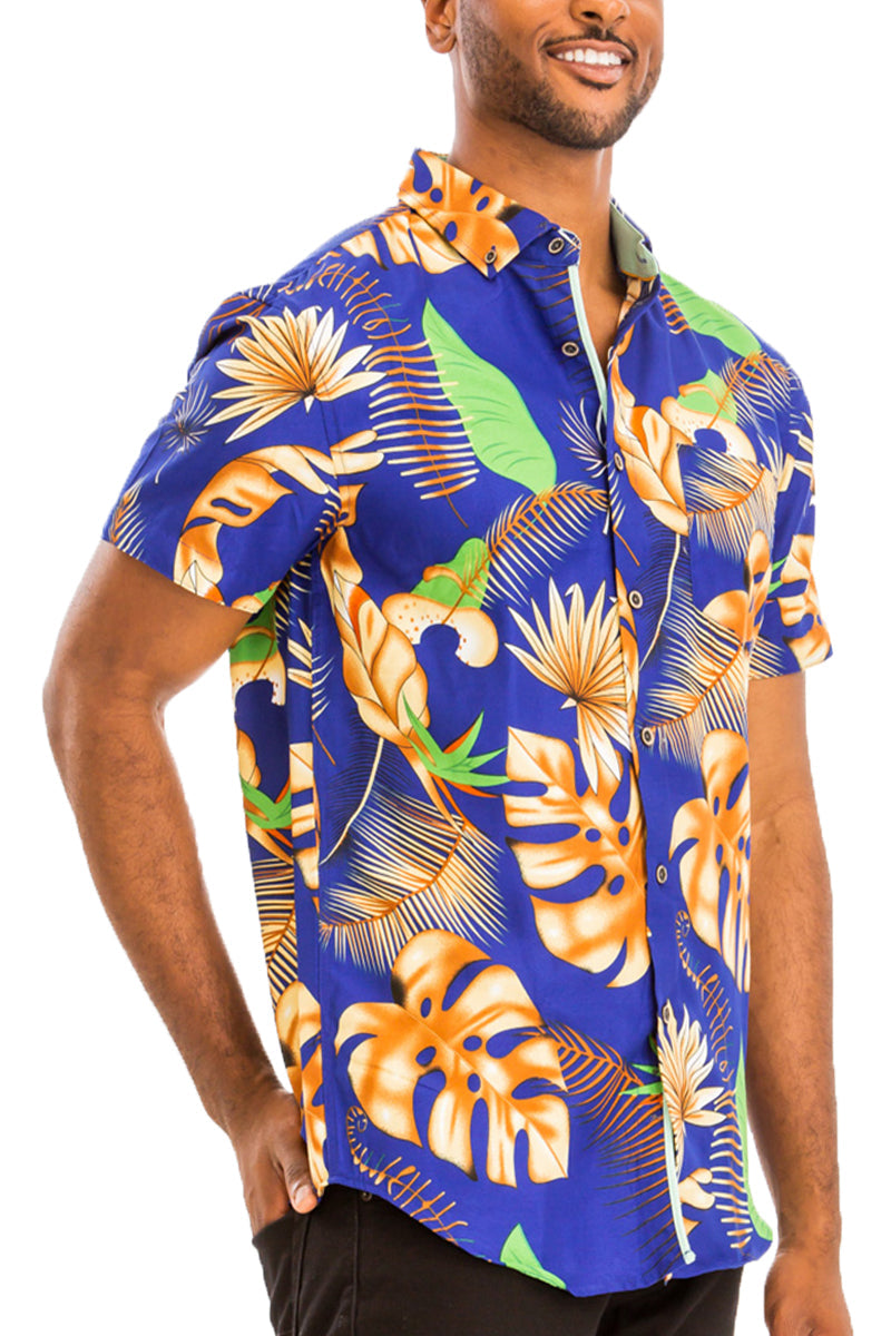 Hawaiian Print Shirt | Vacation-Ready Short Sleeve