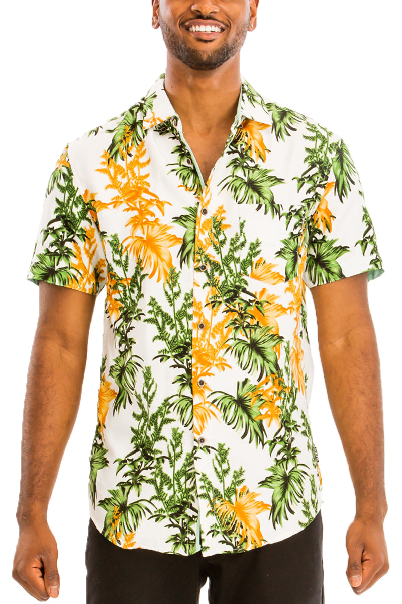 Hawaiian Print Shirt | Vacation-Ready Short Sleeve