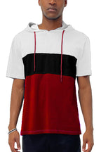 Hooded Cotton Tee with Drawstring – Regular Fit