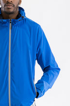 Reflective Zipper Windbreaker Hoodie