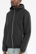 Reflective Zipper Windbreaker Hoodie