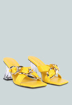 Wandy Link Chain Embellished Sandals
