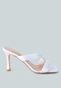 Spice Up Dual Strap Heel Sandals