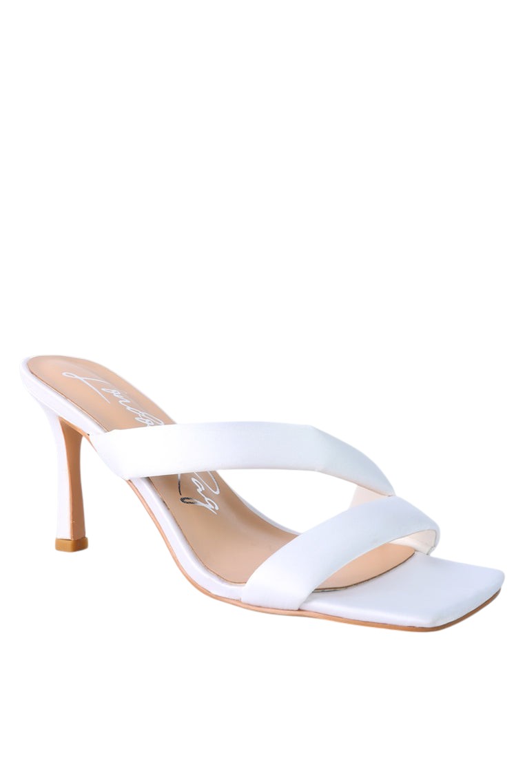 Spice Up Dual Strap Heel Sandals