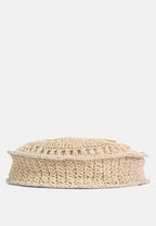 Wild Fiber Handmade Paper Crochet Round Bag