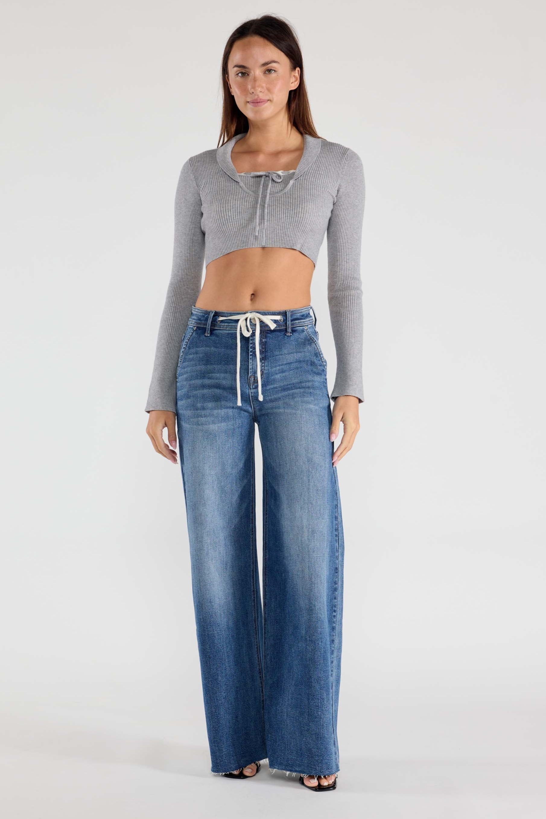Wide-Leg Jeans for Women - Trendy Relaxed Fit