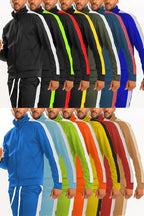 Men's Single Stripe Full-Zip Track Jacket