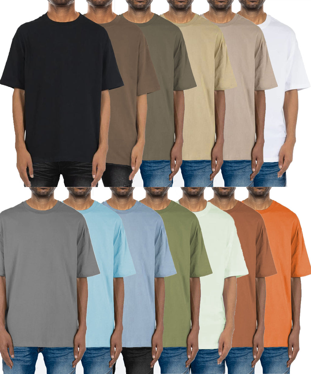 Classic Drop Shoulder Tee – Relaxed Fit Cotton