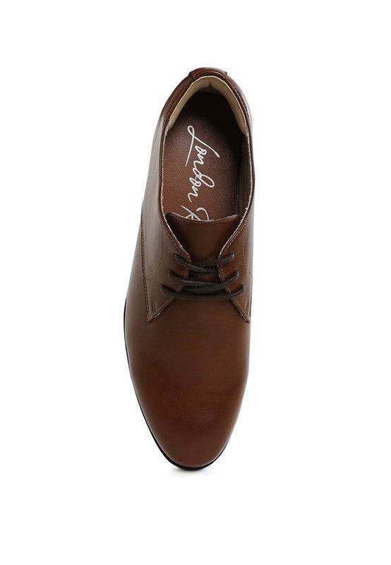 Finch Men's Minimalist Derby Shoes - VacationGrabs