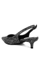 Zehra Boucle Slingback Sandals - VacationGrabs