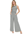 Basic Bae Full Size Ribbed Tank and Wide Leg Pants Set - VacationGrabs