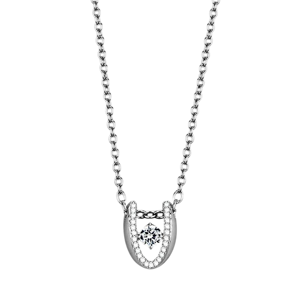 VacationGrabs AAA Grade Silver Pendant for Women Necklace
