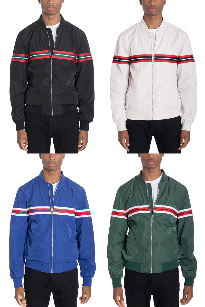 Dom Taped Bomber Jacket – Regular Fit