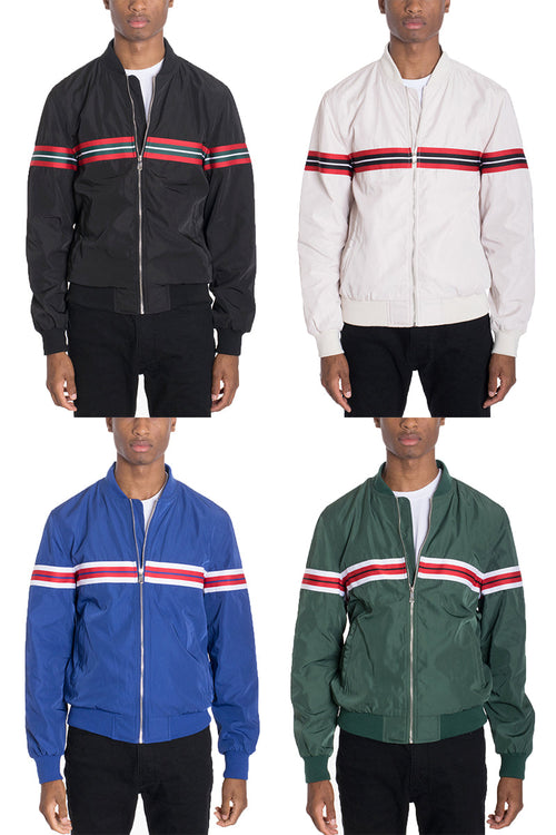 Dom Taped Bomber Jacket – Regular Fit