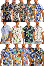 Hawaiian Print Shirt – Short Sleeve Vacation Shirt