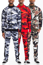Full Camo Track Suit – Slim Fit Two-Piece Set