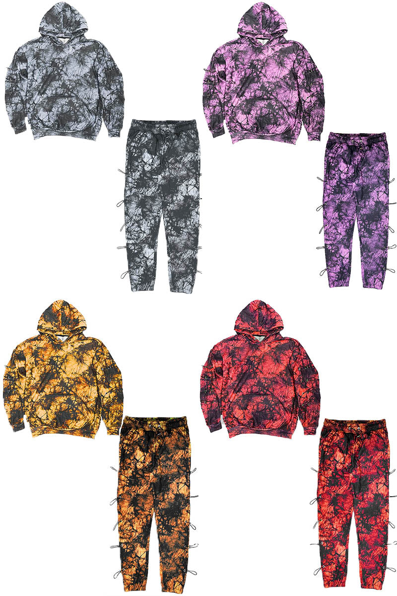 Toggle Dye Pullover Hoodie Set