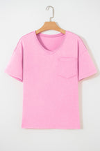 Solid Mineral Wash Short Sleeve T-Shirt
