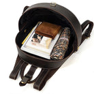 Luggage & Bags - Backpacks Accordian Beetle Backpack Vintage Genuine Leather Daypacks Unisex