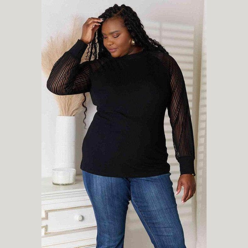 Raglan Sleeve Top - VacationGrabs