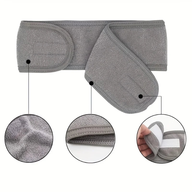 women's adjustable wide headband for yoga and spa (photo 3 of 10)