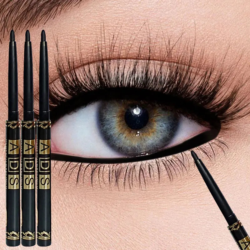waterproof black eyeliner pencil for smudge-proof eye makeup