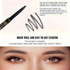 waterproof black eyeliner pencil for precise and smooth application
