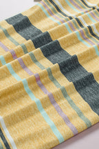 Stripe Short Sleeve Crew Neck T-Shirt