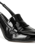 Voisin Slingback Loafer Sandals - VacationGrabs