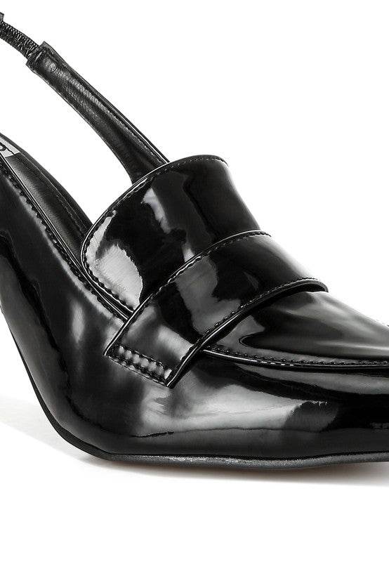Voisin Slingback Loafer Sandals - VacationGrabs