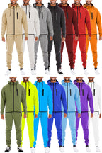 Solid Tech Sweat Set with Hoodie & Joggers