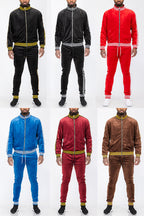 Status Velour Track Set – Full Zip Jacket & Pants