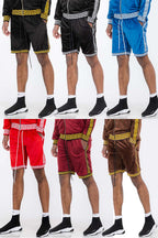 Status Velour Shorts – Elastic Waist Drawstring