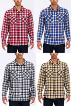 Sampson Men's Plaid Flannel Shirt
