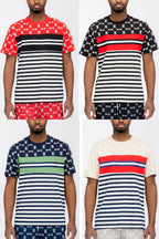 Linked Graphic Tee – Cotton Blend T-Shirt