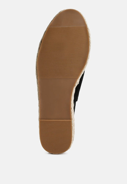 Affie Genuine Suede Slingback Strap Espadrilles
