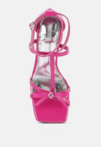 Affluence Jeweled High Heel Sandals
