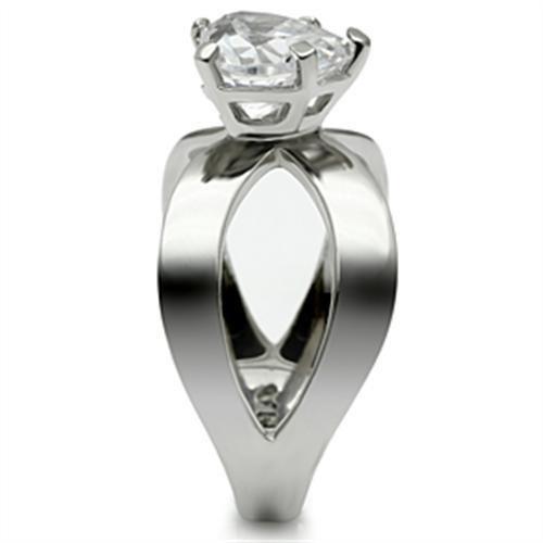 Women's silver ring with a sparkling gemstone, affordable and vacation quality