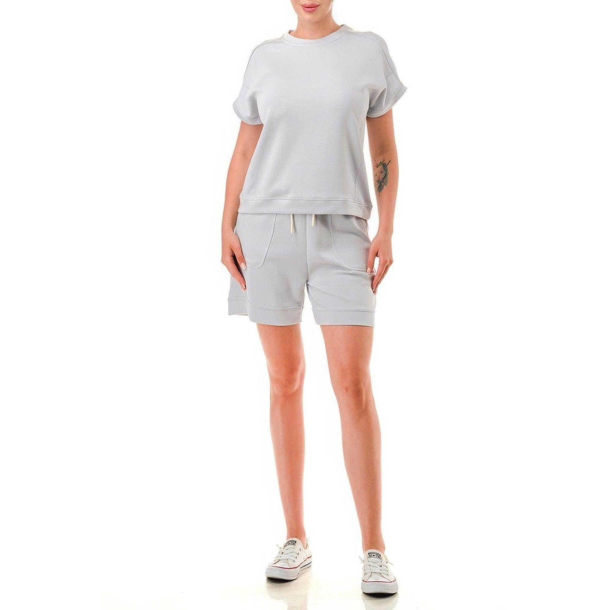 Women's Cruise Loungewear Short Set - VacationGrabs