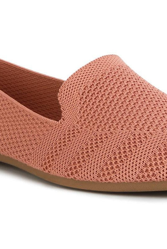 Women's Shoes - Flats Akili Knit Textile Solid Flats