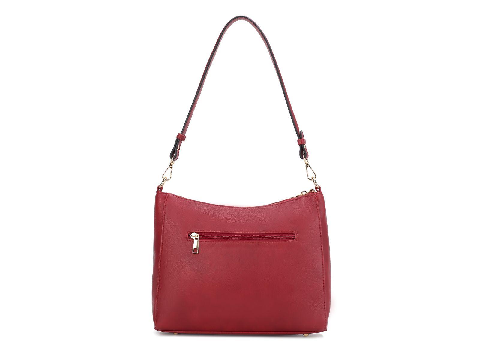 Wallets, Handbags & Accessories Alanis Laser Cut Vegan Leather Women’s Shoulder Bag