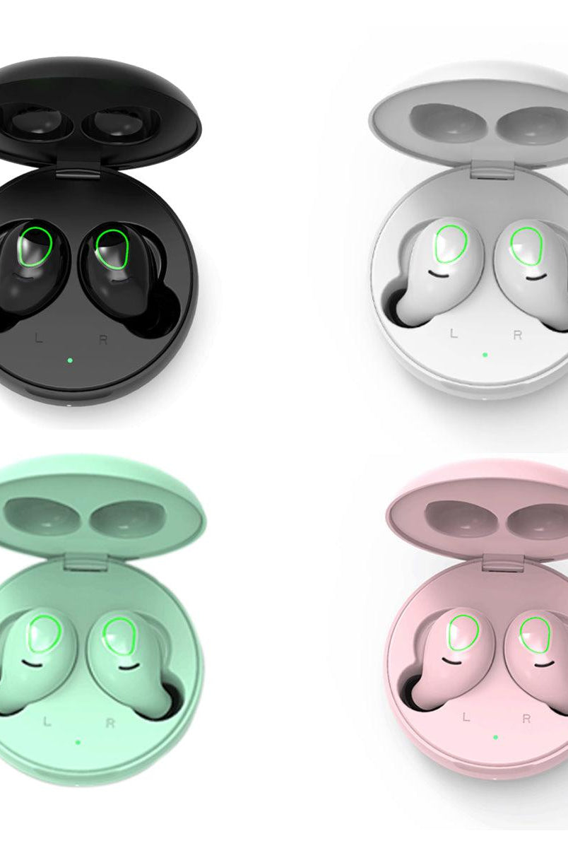 Gadgets All Charged Up Bluetooth Earbuds With Wireless Charging Pad