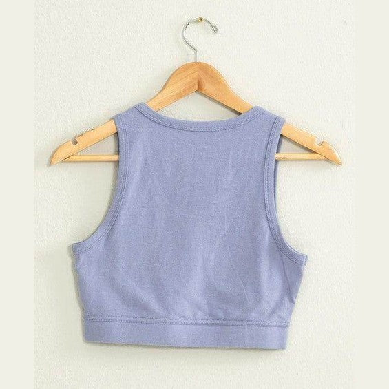 All I Need Cropped Tank Top - VacationGrabs